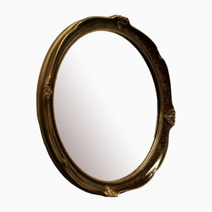 Espejo ovalado con acabado Scumble, años 20