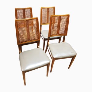 Vintage Nordic Chairs, 1950s, Set of 4