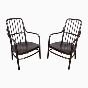 Poltrone A 63/F di Josef Frank di Thonet, anni '30, set di 2