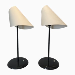Le Lune Sous Le Chapeau Table Lamps by Man Ray for Sirrah, 1973, Set of 2