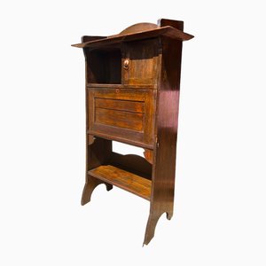 Arts and Crafts Oak Secretary from Liberty & Co, 1910s