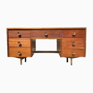 Mid-Century Teak and Walnut Dressing Table attributed to Heals, 1969