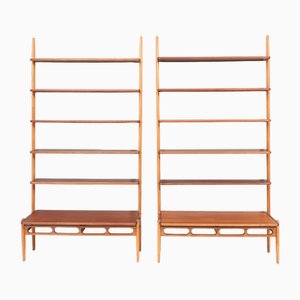 Mid-Century Modern Wall Units by William Watting for Scanflex, 1960s, Set of 2