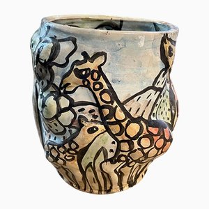 Giraffe Vase by Sylvie Duriez