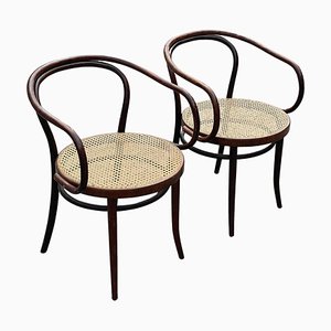 Set of Dining Armchairs by Thonet for Ligna, 1950s