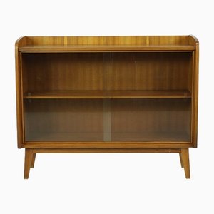 Mid-Century Showcase Hallway Console in Wood Brown, 1960s