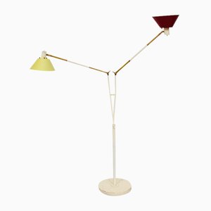 Floor Lamp with Two Fully Adjustable Arms from Stilux Milano, Italy, 1960s