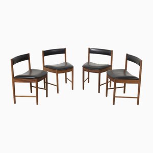 Mid-Century Dining Chairs in Teak by Tom Robertson for McIntosh, 1960s, Set of 4