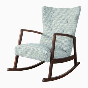 Rocking Chair en Hêtre, 1950s