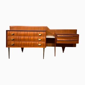 Kommode aus Teak, 1950er