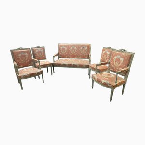 Louis XVI Chairs, Set of 5