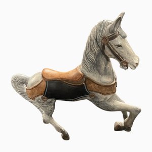 Cavallo da giostra antico, metà XIX secolo
