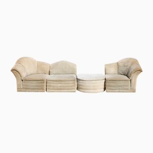 Waves Modular Sofa from Roche-Bobois, France, 1970s, Set of 4