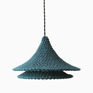 Small Layers Handmade Crochet Lamp by Com Raiz