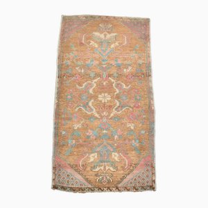 Small Turkish Entrway Decor Oushak Rug