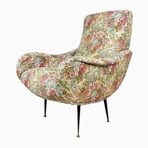 Mid-Century Modern Lady Armchair attributed to Marco Zanuso, Italy, 1960s