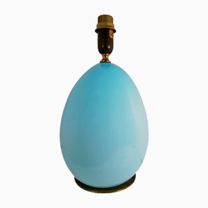 Lámpara de mesa italiana de cristal de Murano, años 90
