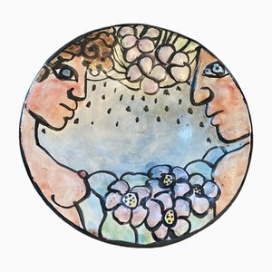 Double Face Plate by Sylvie Duriez