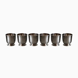 Vintage Silver Cups, Set of 6