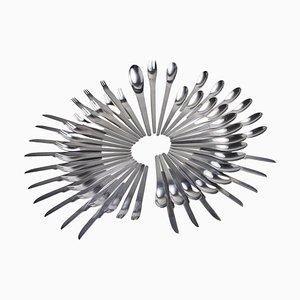 Cutlery Set by Arne Jacobsen for Georg Jensen, 1957