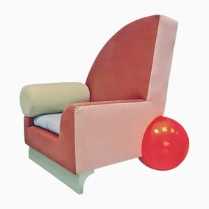 Bel Air Armchair by Peter Shire for Memphis, 1980s