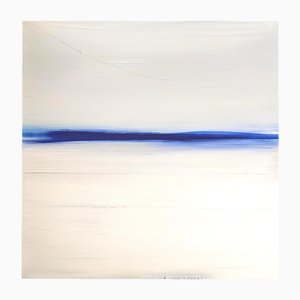 Benoit Guerin, Mer, Bleu Cobalt, 2023, Acrylic on Canvas