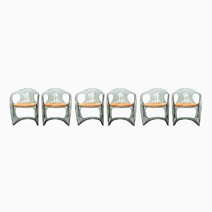 Model 2007/2008 Dining Chairs by Alexander Begge for Casala, 1975, Set of 6