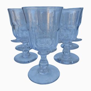 Bicchieri da vino dell'inizio del XX secolo in cristallo Baccarat di Baccarat, fine XIX secolo, set di 11