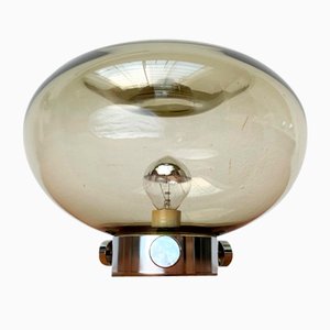 Mid-Century Space Age Tischlampe aus Glas, 1960er