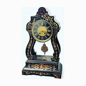 Reloj Boulle francés antiguo