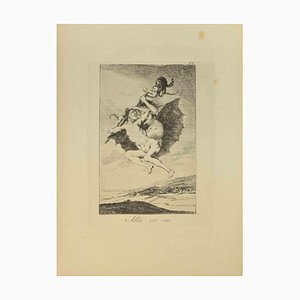 Francisco Goya, Allà và eso, Aguafuerte, 1868