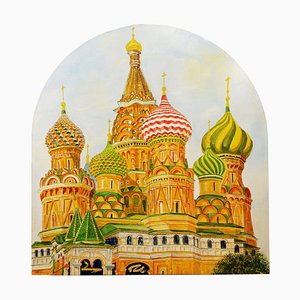 St Basil's Cathedral, 2005, Acrylic on Canvas