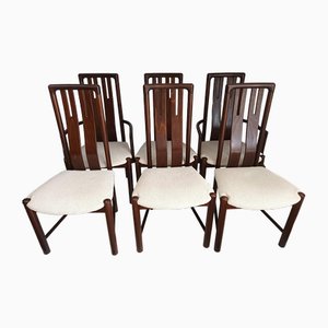 Vintage Danish Dining Chairs in Rosewood from Boltinge Stolefabrik, 1990s, Set of 6