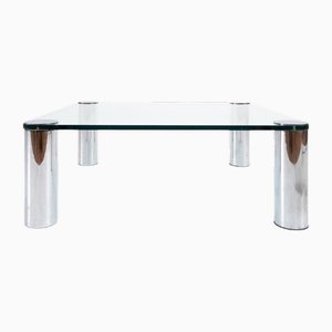 Italian Square Coffee Table in the style of Marco Zanuso, 1960s