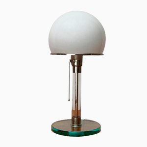 German WG24 Table Lamp by Wilhelm Wagenfeld for Tecnolumen