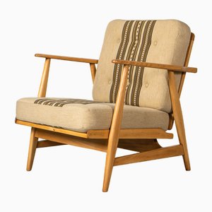 Dänischer Mid-Century Sessel aus Buche, Dänemark, 1960er