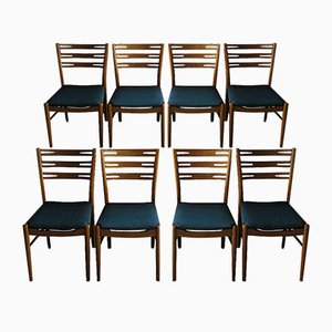 Mid-Century Danish Teak Dining Chairs, 1960s, Set of 8