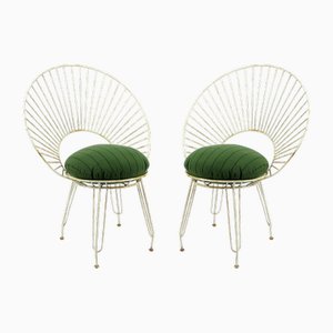 Set of French Garden Chairs, 1950s