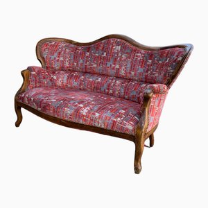 Louis Philippe Red Sofa, 1920s