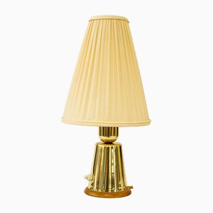 Table Lamp with Fabric Shade, Vienna, Austria, 1950s