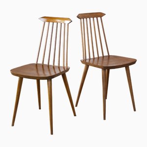 Dining Chairs in the style of Folke Pålsson, 1960s, Set of 6