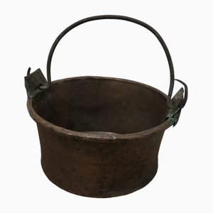 Large Early 19th Century Copper Pan