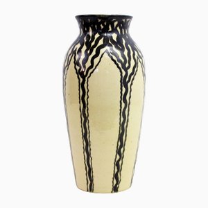 Vase Art Déco en Céramique, France, 1960s