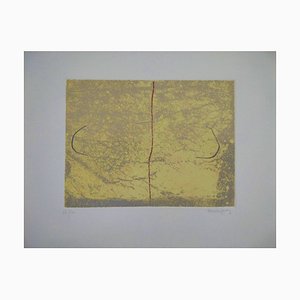 Enric Cormenzana, Composición, 1980, Grabado