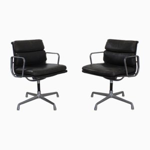 EA 208 Soft Pad Desk Chair by Charles & Ray Eames for ICF