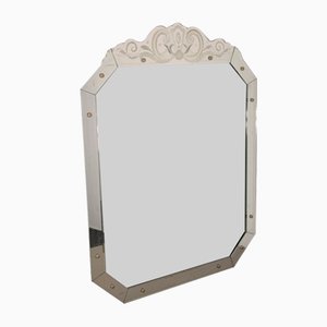 Vintage Italian Mirror by Pietro Chiesa, 1950s