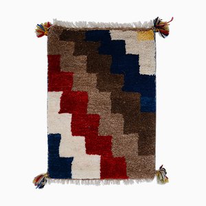 Gabbeh Rug in Handspun Wool, 1990s