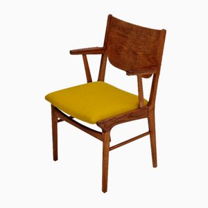 Dänischer Sessel aus Kvadrat Wolle & Eiche, 1960er