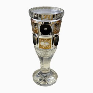 Handbearbeitetes italienisches Vintage Glas aus Muranoglas, 1980er