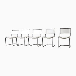 S33 Dining Chairs by Mart Stam for Thonet, 1983, Set of 5